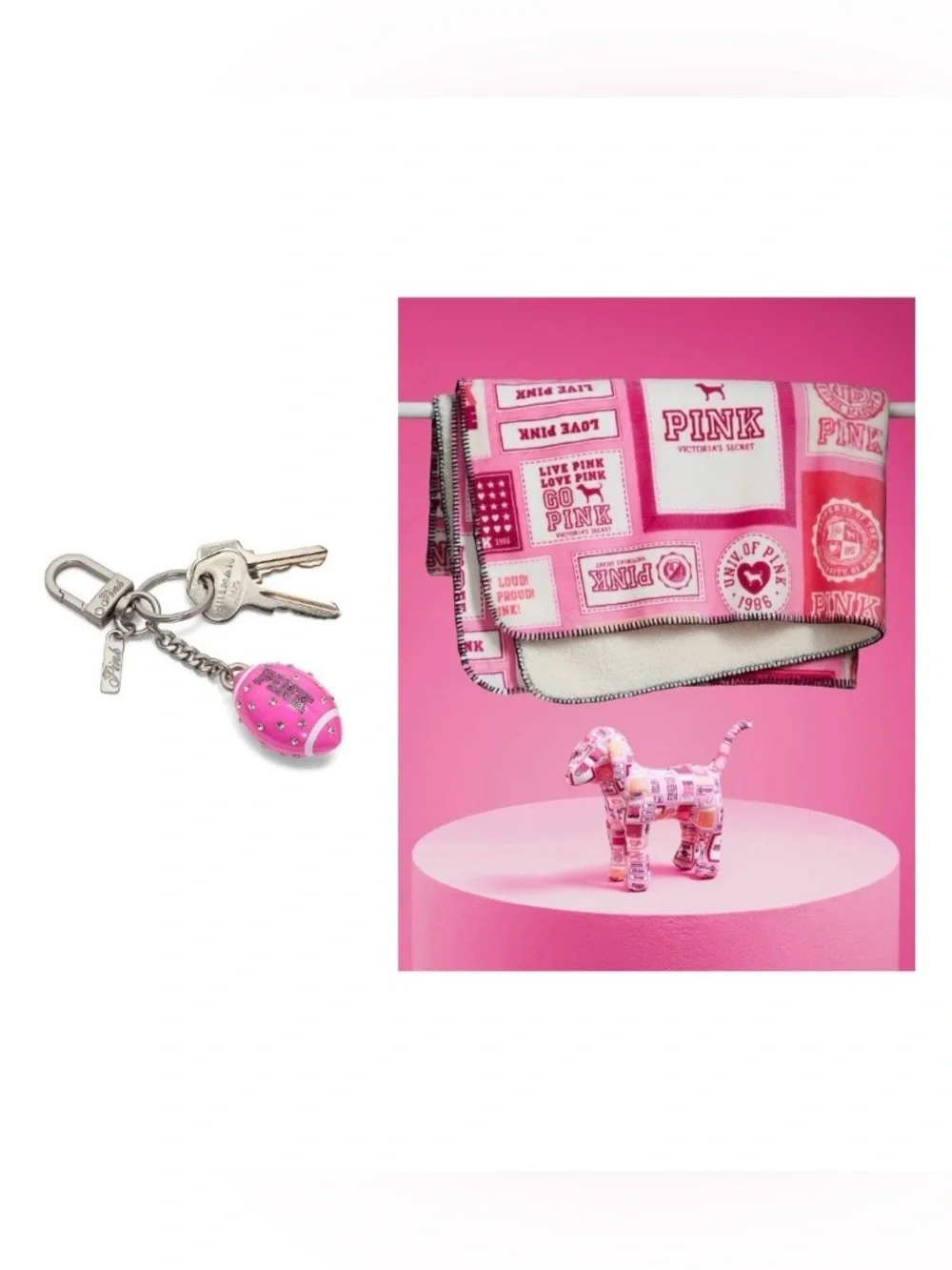 PINK Victoria's Secret Blanket Set